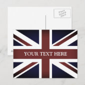 Britse vlag briefkaarten (Voorkant / Achterkant)