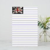 Britse vlag briefpapier (Staand voorkant)