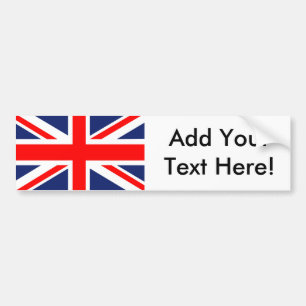 Britse vlag bumpersticker