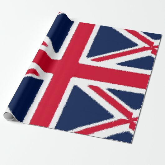 Britse vlag cadeaupapier (Uitgerold)