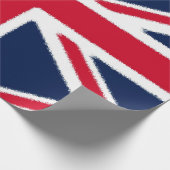 Britse vlag cadeaupapier (Hoek)