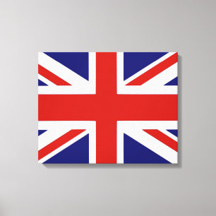 Britse vlag canvas afdruk