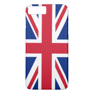 Britse vlag 	iPhone 8 plus / 7 plus hoesje