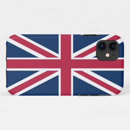Britse vlag Case-Mate iPhone case (Achterkant (horizontaal))