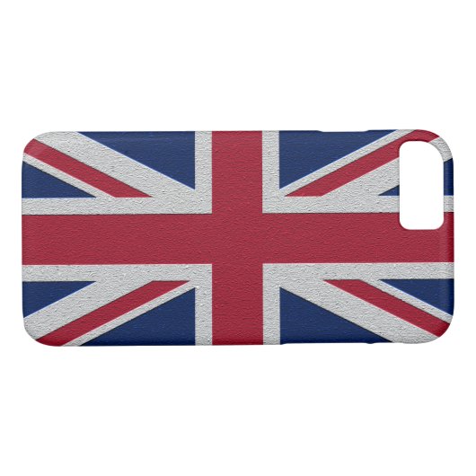 Britse vlag Case-Mate iPhone case (Achterkant (Horizontaal))
