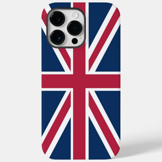 Britse vlag Case-Mate iPhone case (Achterkant)