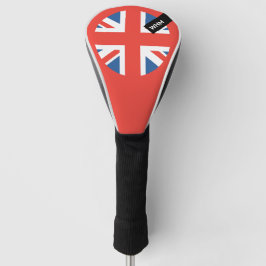 Britse vlag - Custom Golf Club Head Hoesje Golfheadcover