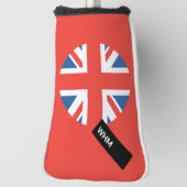 Britse vlag - Custom Golf Putter Head Hoesje Golfheadcover (Draai 90)