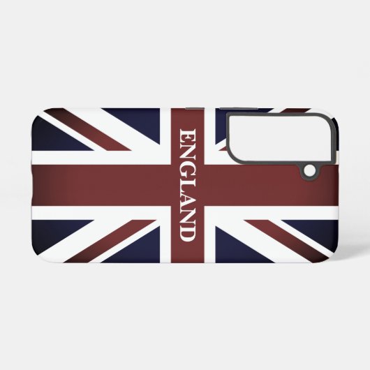  Britse vlag Engelse trots Samsung Galaxy Hoesje (Achterkant horizontaal)