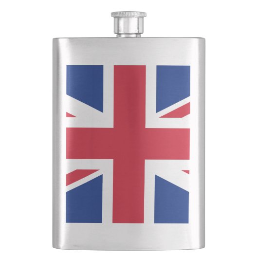 Britse vlag Flask Flacon (Voorkant)
