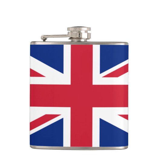 Britse vlag Flask Heupfles (Voorkant)
