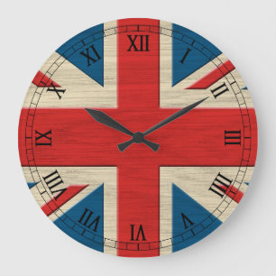 britse vlag grote klok