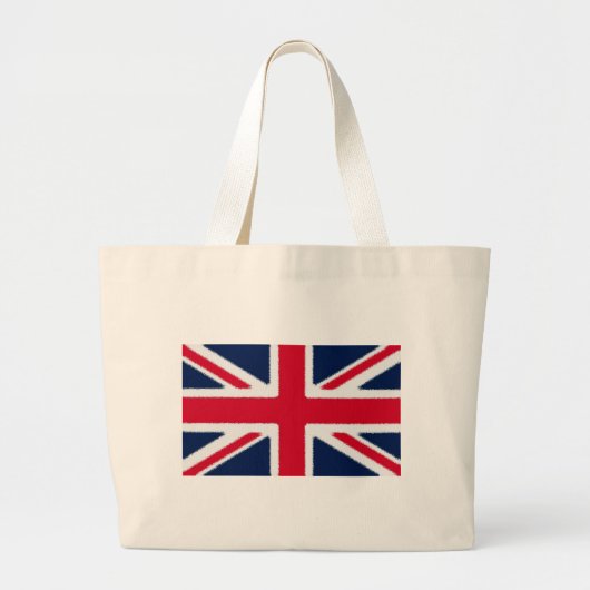 Britse vlag grote tote bag (Voorkant)