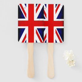 Britse vlag handwaaier