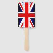 Britse vlag handwaaier (Achterkant)