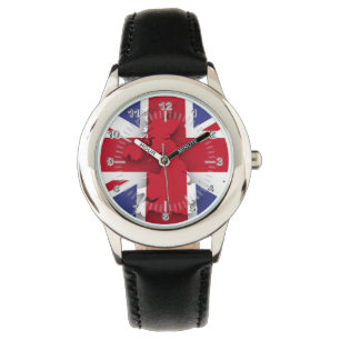 Britse vlag horloge