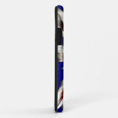 Britse vlag in nood Case-Mate iPhone case (Achterkant/rechts)
