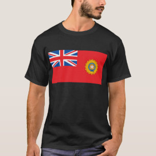 Britse vlag India T-shirt