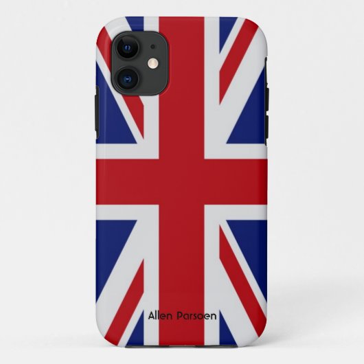 Britse Vlag IPhone 5 Hoesje (Achterkant)