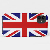Britse vlag iPhone case | Ontwerp van de uniale he (Achterkant (horizontaal))