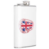 Britse vlag Klimaatcarabiner Heupfles (Rechts)