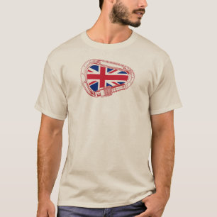 Britse vlag Klimaatcarabiner T-shirt