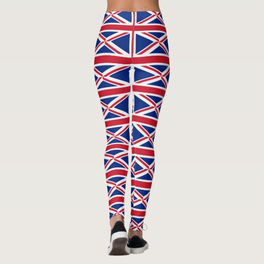 Britse vlag leggings (Achterkant)