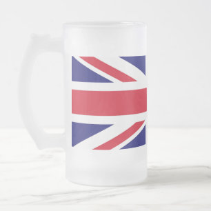 Britse vlag matglas bierpul