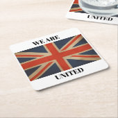 Britse vlag Patriot Onderzetter (Schuin)