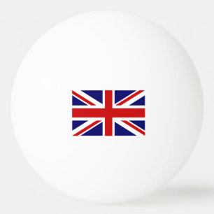 Britse vlag pingelt pongballen voor tafeltennis pingpongballen