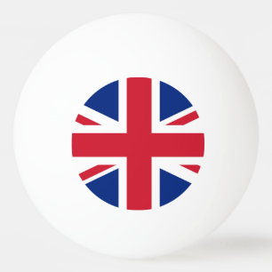 Britse vlag pingpongballen