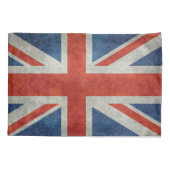 Britse vlag retro-modelpilcases kussensloop (Achterkant-Links)