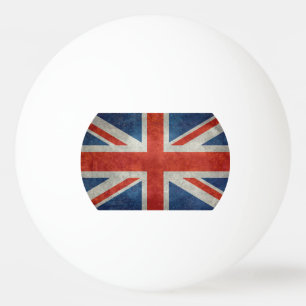 Britse vlag retro ping pongball pingpongballen
