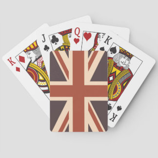 Britse vlag - Retro Pokerkaarten