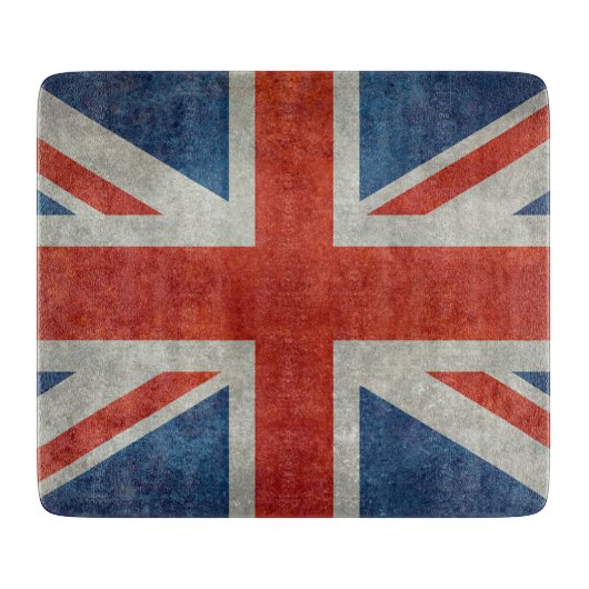 Britse vlag retro-snijbord snijplank (Voorkant)