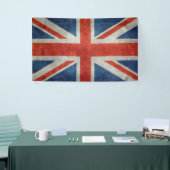 Britse vlag retro-stijl banner vlag (Beurs)