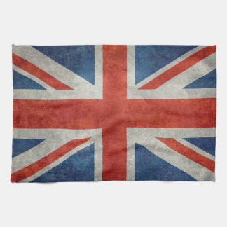 Britse vlag retro-theehanddoeken theedoek