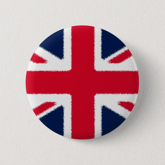 Britse vlag ronde button 5,7 cm (Voorkant)