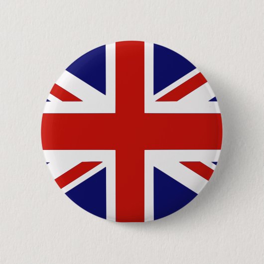 Britse vlag ronde button 5,7 cm (Voorkant)