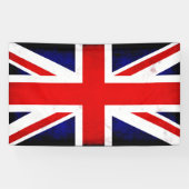 Britse vlag spandoek (Horizontaal)