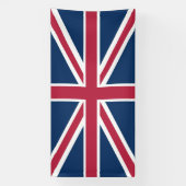 Britse vlag spandoek (Verticaal)