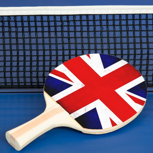 Britse vlag tafeltennisbatje (Insitu)