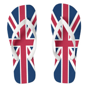 Britse vlag teenslippers