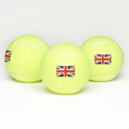 Britse vlag tennisballen