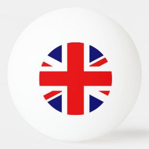 Britse Vlag Verenigd Koninkrijk van Engeland Pingpongballen