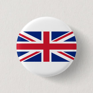 Britse vlag, vlag van het Verenigd Koninkrijk Ronde Button 3,2 Cm