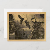  Britse vleermuizen Briefkaart (Voorkant / Achterkant)