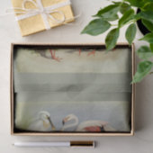 Britse vogels, kunstillustraties tissuepapier (Geschenk)