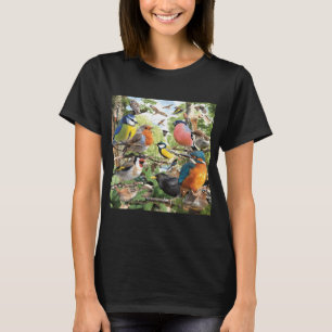 Britse vogels t-shirt