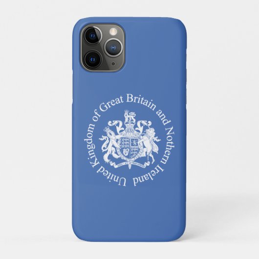 Britse wapenschild Case-Mate iPhone case (Achterkant)